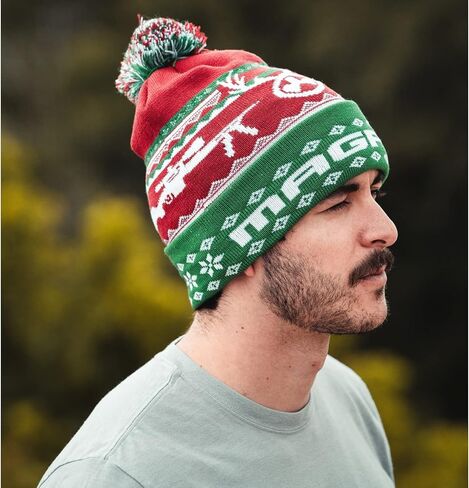 قبعة Magpul الرجالية القبيحة لعيد الميلاد Blitzenkrieg مقاس واحد يناسب الجميع in Kuwait