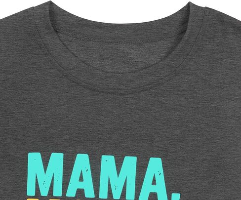 LAZYCHILD Mama Sweatshirt for Women Mama Mommy Mom Bruh Shirt Cute Funny Graphic Mom Tshirts Crewneck Pullover Tee in Saudi Arabia