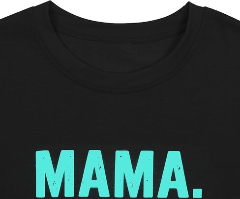LAZYCHILD Mama Sweatshirt for Women Mama Mommy Mom Bruh Shirt Cute Funny Graphic Mom Tshirts Crewneck Pullover Tee in Saudi Arabia