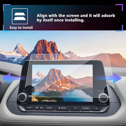 SXCY مناسب لـ 2021-2023 Nissan Rogue T33 واقي شاشة لـ 2023 Rogue SL/Platinum Accessories [2PCS Nano] واقي شاشة لـ 2023 Rogue 9 بوصة واقي شاشة تعمل باللمس 2023 Rogue T33 Navigation in Saudi Arabia