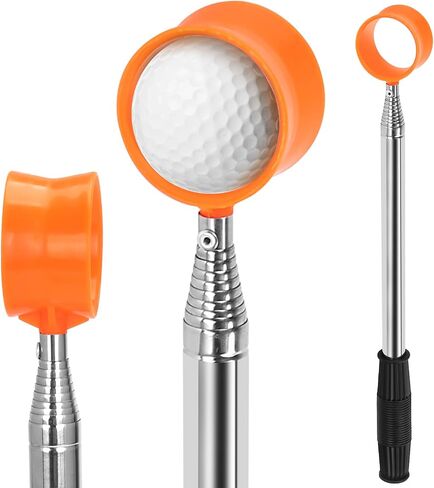 Golf Ball Retriever, 9FT Aluminum Alloy Golf Ball Retriever Telescopic Golf Accessories Golf Gift for Men in Saudi Arabia