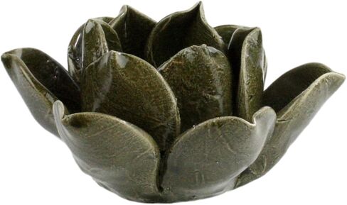 HomArt 7637-14 Lotus Tea Light Holder, Teal in Kuwait