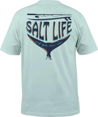 Salt Life Men's Reel Wicked Short Sleeve Tee in Saudi Arabia