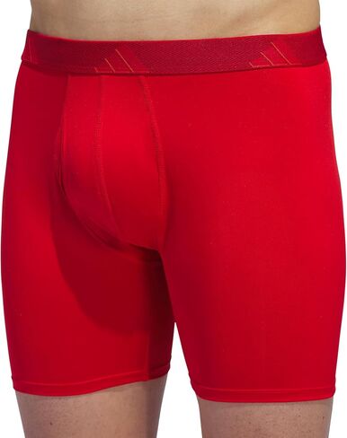 adidas Men's Athletic Fit Microfiber Boxer Brief Underwear (3-Pack) in Saudi Arabia
