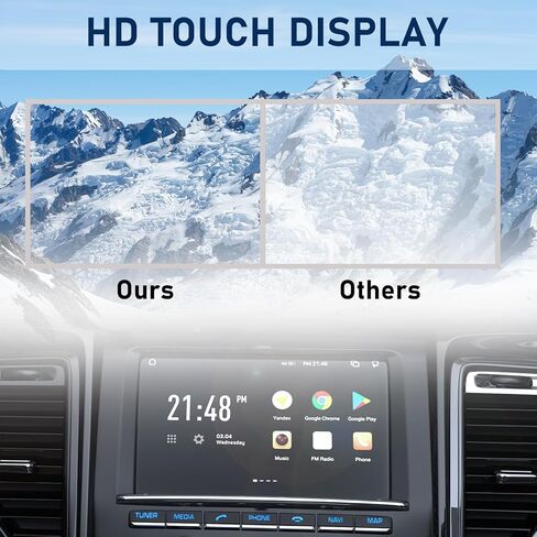 محول رقمي زجاجي بشاشة تعمل باللمس 7 بوصات، بديل متين لسيارة جيب كومباس 2017-2020، الجزء # TDO-WXGA0700K00033-V2، TDO-WXGA0700K00057-V1، LMB-K00057BL-A (مع شاشة LCD) in Kuwait