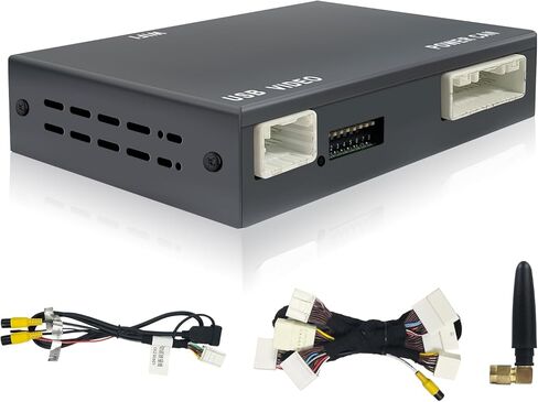 مجموعة التحديثية للمحول اللاسلكي Geloo Android Auto لسيارة Toyota Touch2 & Entune 2.0 2014-2019، محول Carplay Android التلقائي اللاسلكي مناسب لـ Corolla/Tacoma/Tundra/Highlander/Verso/Avalon/Sienna/Prius/RAV4 in Kuwait