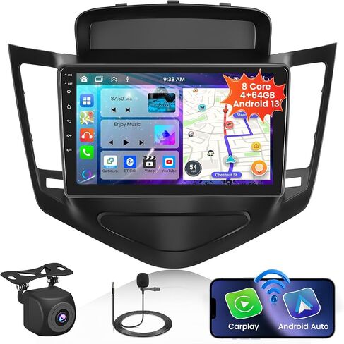 [Fuluku] 2+64GB 9" Android 15 Car Radio for Chevrolet Chevy Cruze 2009-2015 in Kuwait
