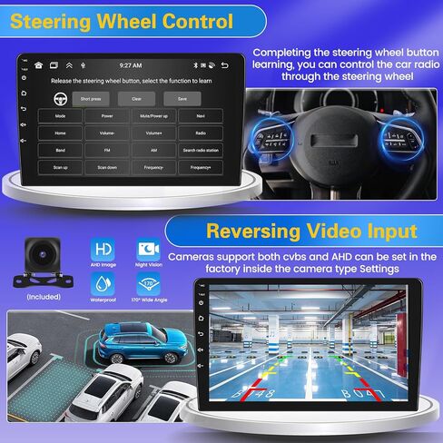 [Fuluku] 2+64GB 9" Android 15 Car Radio for Chevrolet Chevy Cruze 2009-2015 in Kuwait
