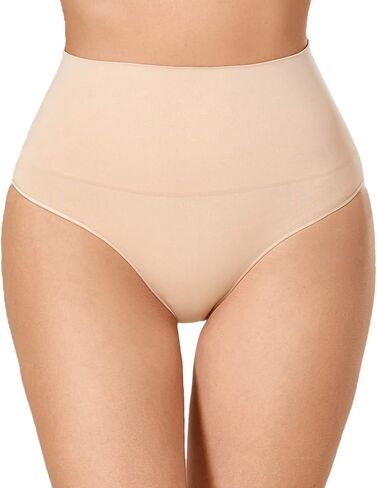 LAUDINE Women's High-Waist Tummy Control Shaping Panties Seamless Plus Size Shapewear in Saudi Arabia