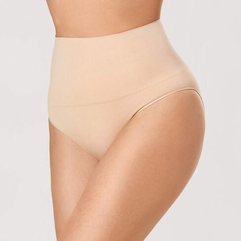 LAUDINE Women's High-Waist Tummy Control Shaping Panties Seamless Plus Size Shapewear in Saudi Arabia