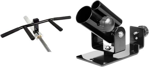 SPART T Bar Row Landmine Attachment with Multi-Grip Handle - Fit 1" and 2" Olympic Bars - 360° Swivel - Easy to Install - T Bar Row Platform for Full-Body Workout in Home Gym in Kuwait