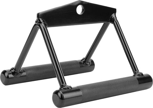 Double D Row Handle Cable Machine Attachment for Gym, V Bar Cable Attachment in Saudi Arabia