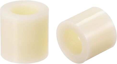 uxcell ABS Round Spacer Washer ID 8.2mm OD 14mm Length 12mm Plastic Standoff for 3D Printer, TV Wall Mounting, Electrical Outlet, Beige, 300Pcs in Saudi Arabia