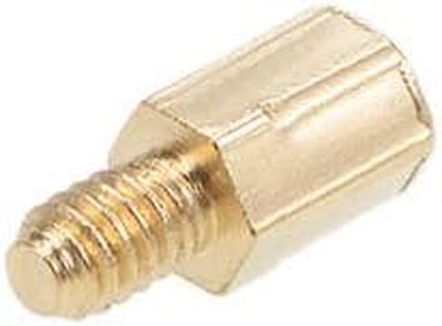 Uxcell M2x4mm+3mm ذكر-أنثى نحاس سداسي PCB اللوحة الأم فاصل المواجهة لطائرة بدون طيار FPV كوادكوبتر، الكمبيوتر ولوحة دوائر كهربائية 50 قطعة in Saudi Arabia