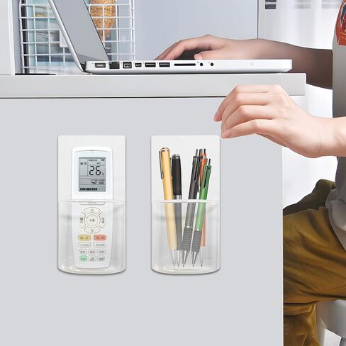 عبوتان من حامل أقلام التحديد الجاف القابل للمسح على الحائط، حامل أقلام حائط قابل للتقشير واللصق، حامل لاصق للتحكم عن بعد على الحائط لجميع الأسطح الملساء in Kuwait