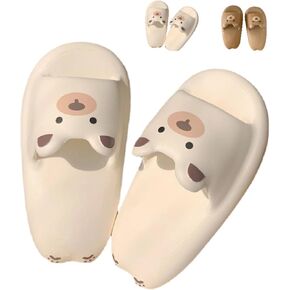 Bear Slippers Cartoon Slippers Girls Anime Animal Lover Slippers Sandal Soft Bath Beach Indoor Sandals in Saudi Arabia