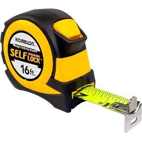 Komelon EV28116; 16' X 1" Self Lock Evolution Tape Measure,