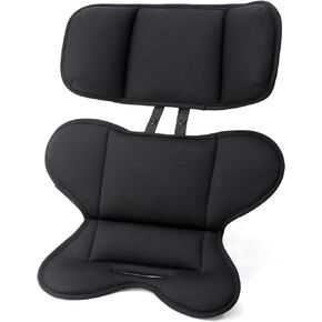 JINKEY Universal Car Seat Cushion for Baby Newborn Insert for Car Seat Head Support and Body Infant Insert Perfect for Infant Car Seats, Strollers, Cradles, Carriers Black