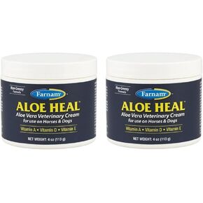 (2 Pack) Farnam Aloe Heal Veterinary Cream with Aloe