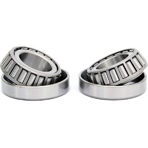 4 Sets L44643 L44610 Wheel Bearings, L44643/L44610 ID 1" x OD 1.980" Tapered Roller Bearings