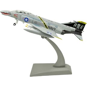 TANG DYNASTY(TM) 1:100 F-4C Phantom Fighter Attack Metal Fighter Model,US Navy, Military Airplane Model,Diecast Plane,for Collecting and Gift