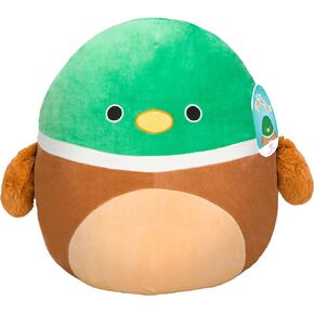 Squishmallows Original 16-Inch Large Avery The Mallard - Official Jazwares Easter Pillow Plush - Collectible Soft & Squishy Duck Stuffed Animal Toy - Add to Your Squad - Gift for Kids, Girls & Boys