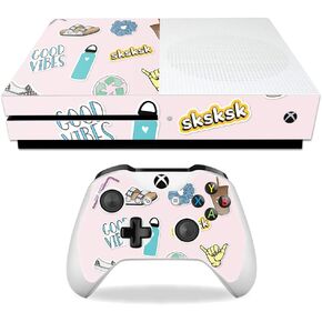MightySkins Skin for Microsoft Xbox One S - VSCO Girl | Protective, Durable | Easy to Apply, Remove, and Change Styles | Made in The USA
