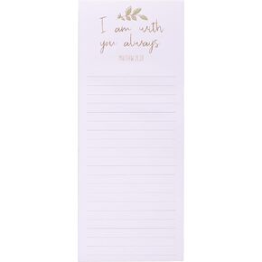 WORLD TRAVELER Eccolo Thimblepress To Do List Notepad, Hydrangea To Do Magnetic Shopping List Pad for Fridge and Home, Lined Message Pad for Kitchen, 100 Pull-Off Sheets (4x10 Inches)