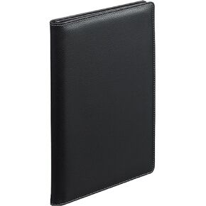 Maruman HN188UA-05 Nemosine Notepad & PU Holder, A5, Grid Ruled, Black in Saudi Arabia