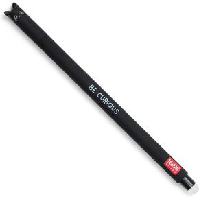 LEGAMI Erasable Gel Pen, Thermosensitive Ink, 0.7 mm Tip Diameter, 15 cm Length, Black ink