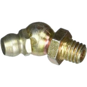 LubriMatic 11-301 Grease Fittings - 6mm, 1.0 Metric Straight - Pack of 5