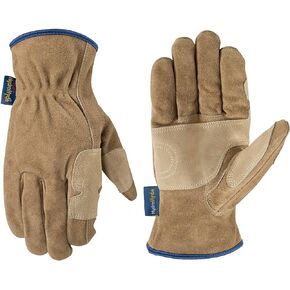 Wells Lamont mens Work Gloves, Tan, Large Pack of 1 US