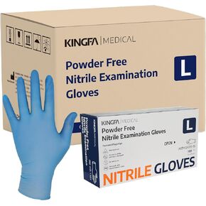 Nitrile Exam Gloves, 3.5mil Latex & Powder-Free Disposable Gloves,Textured Fingertips Enhance Grip for Tattoo, Beauty, Hair Coloring, Estheticians,M Size Case of 1000 Pink in Kuwait