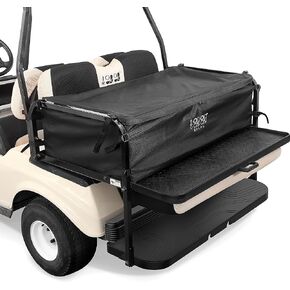 10L0L Golf Cart Cargo Bag for 4 Passenger Golf Carts, Golf Car Storage Bag Grocery Shopping Bag for EZGO TXT/RXV, Club Car DS/Precedent, Yamaha Golf Cart