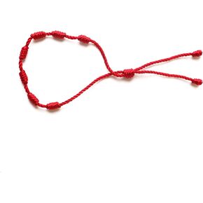 Seven Knot Bracelet Anklet String For Protection Evil Eye, Good Luck Men Women Couples Amulet/Pulsera Hilo Suerte Mal De Ojo Amuleto Karma Mujer Hombre Proteccion