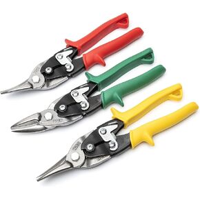 Crescent Wiss 3 Piece MetalMaster Compound Action Aviation Snip Set - M123R