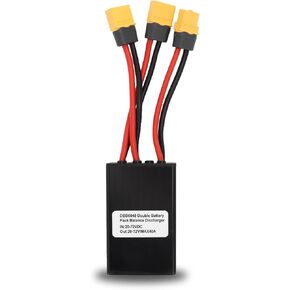 20‑72V Electric Dual Battery Discharge Converter Parallel Battery Adapter for Increase The Capacity by Connecting Two Batteries Connector (40A) in Saudi Arabia