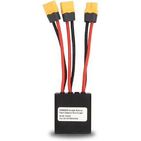 20‑72V Electric Bike Dual Battery Discharge Converter Parallel Battery Adapter for Increase The Capacity by Connecting Two Batteries XT60 Connector (30A)