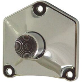 Mid-USA 17758 Chrome Starter Solenoid PushButton End Cover