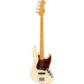 Fender American Professional II Jazz Bass, Olympic White, Maple Fingerboard