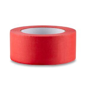Lichamp Wide Red Painters Tape 2 inches, 1pc Medium Adhesive Red Masking Tape, 1.95 inches x 55 Yards