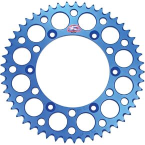 Renthal 150U-520-48GBBU Ultralight Blue 48 Tooth Grooved Rear Sprocket