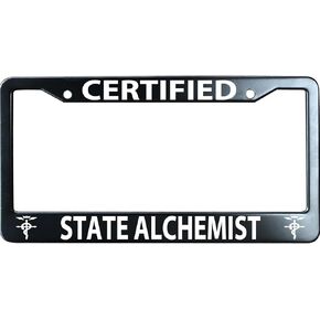Vietnam Veteran Black Military License Plate Frame, Stainless Steel Car License Tag Holder, Novelty Auto Car Tag Frame for US Vehicles