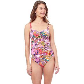 Profile by Gottex Women's Standard Tropikaia D-Cup Tankini