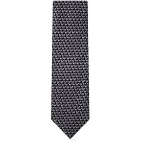 Pi Black Microfiber Tie