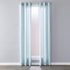 SKL Home Sunsafe Salvatore Light-Filtering Panel, 40" x 84", Dove Gray