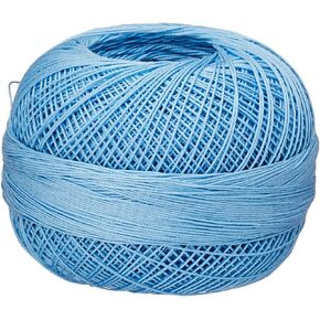 Handy Hands Lizbeth Premium Cotton Thread, Size 40, Sky Blue Light