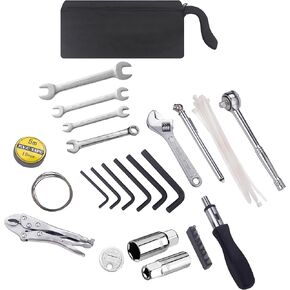Compact Motorcycles Repair Tool Kit Compatible with Harley HD Motorcycles