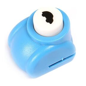 Blue Cute Embossing Device Card Making Scrapbooking Craft Punch Paper Shaper Hole Punch Car, Use Convenient Punch Kids Handmade Craft Gift Paper Punches