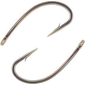 Fly-Hooks-for-Fly-Tying-Dry-Wet-Nymph-Flies Curved Czech Scud Fly-Fishing-Hooks 8# ~22# Assortment Pack of 100 Hooks